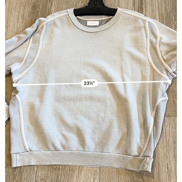 JOHN ELLIOTT men's GREY SWEATSHIRT SIZE 3/ L - Picture 9 of 10